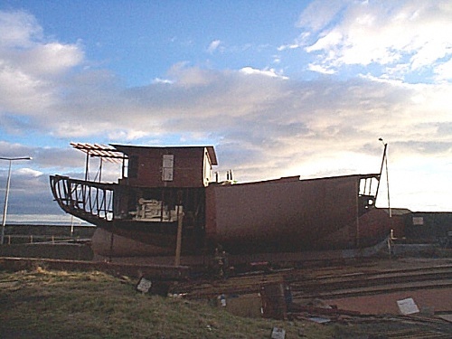Picture of Boat being Built