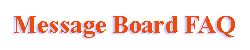 Discussion Board FAQ